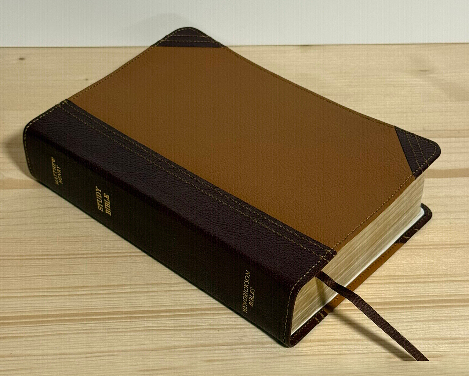 Finished rebound Bible