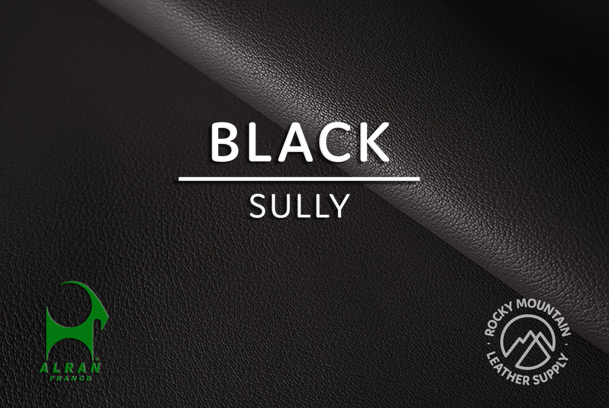 Alran Sully goatskin in Black