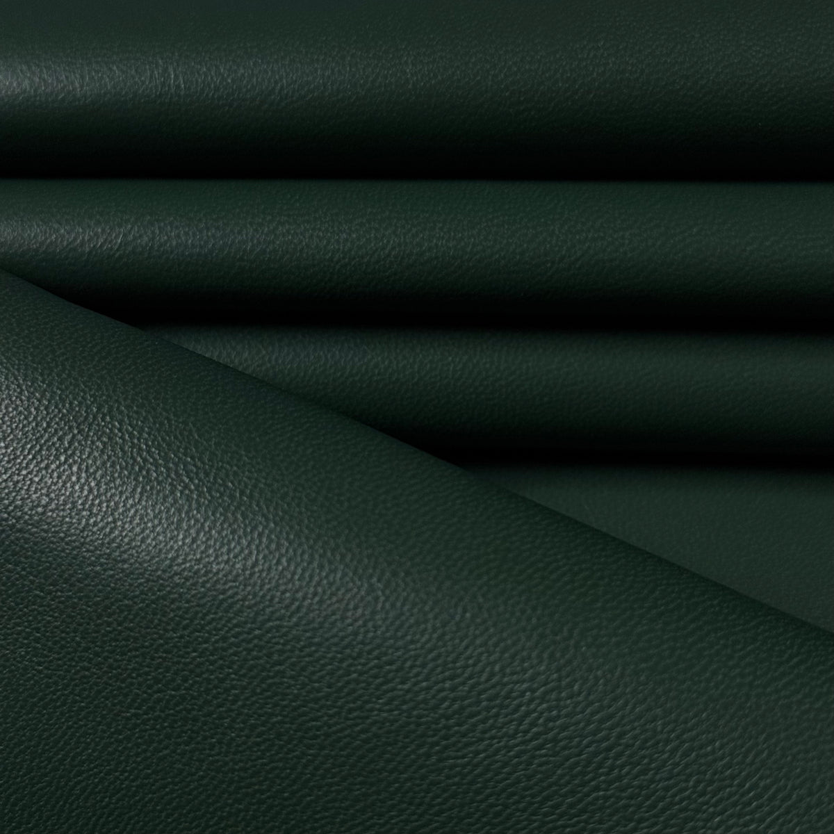 Nappa lambskin liner in Hunter Green