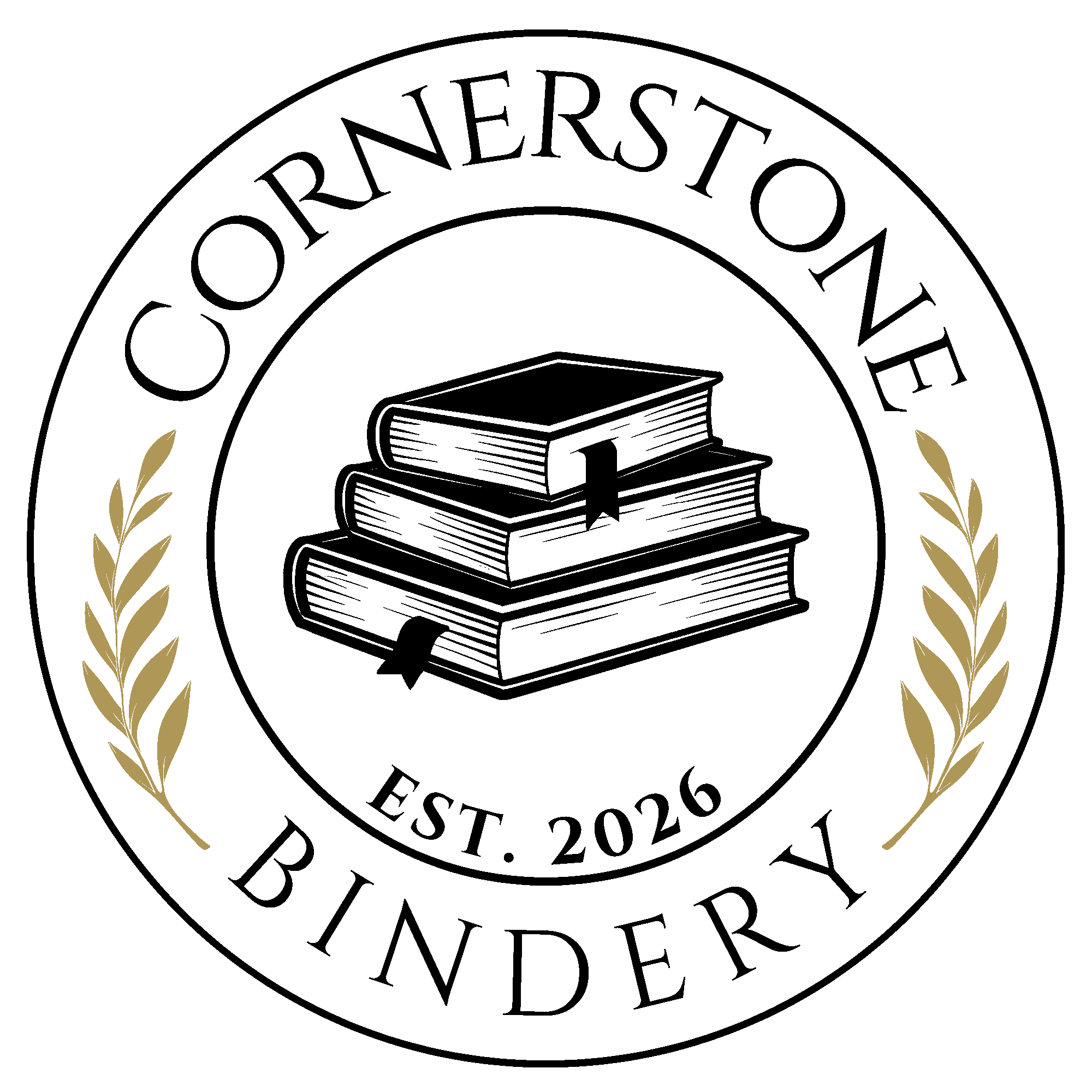 Cornerstone Bindery Logo